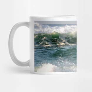 beach waves. Sintra. Mug